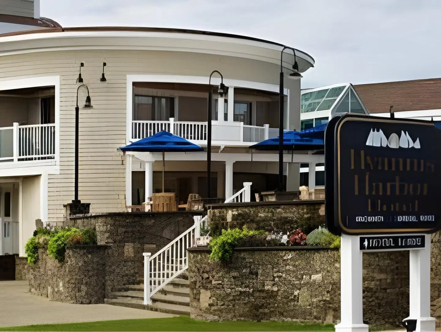 Hyannis Harbor Hotel Terrasse