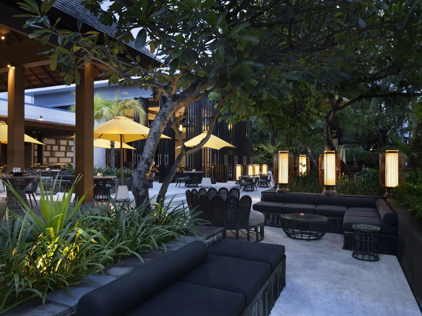 The Anvaya Beach Resort Terrasse