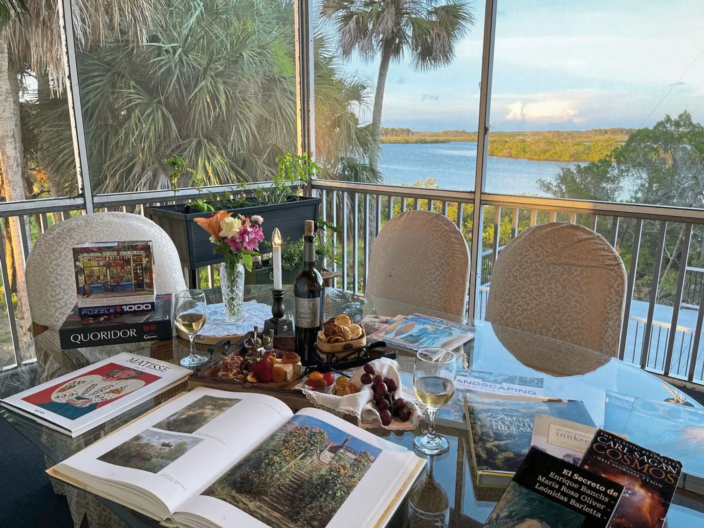 Crystal River Lullaby B&B Terrasse