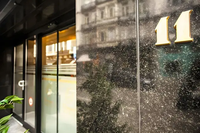 Hotel Dansaert Badezimmer