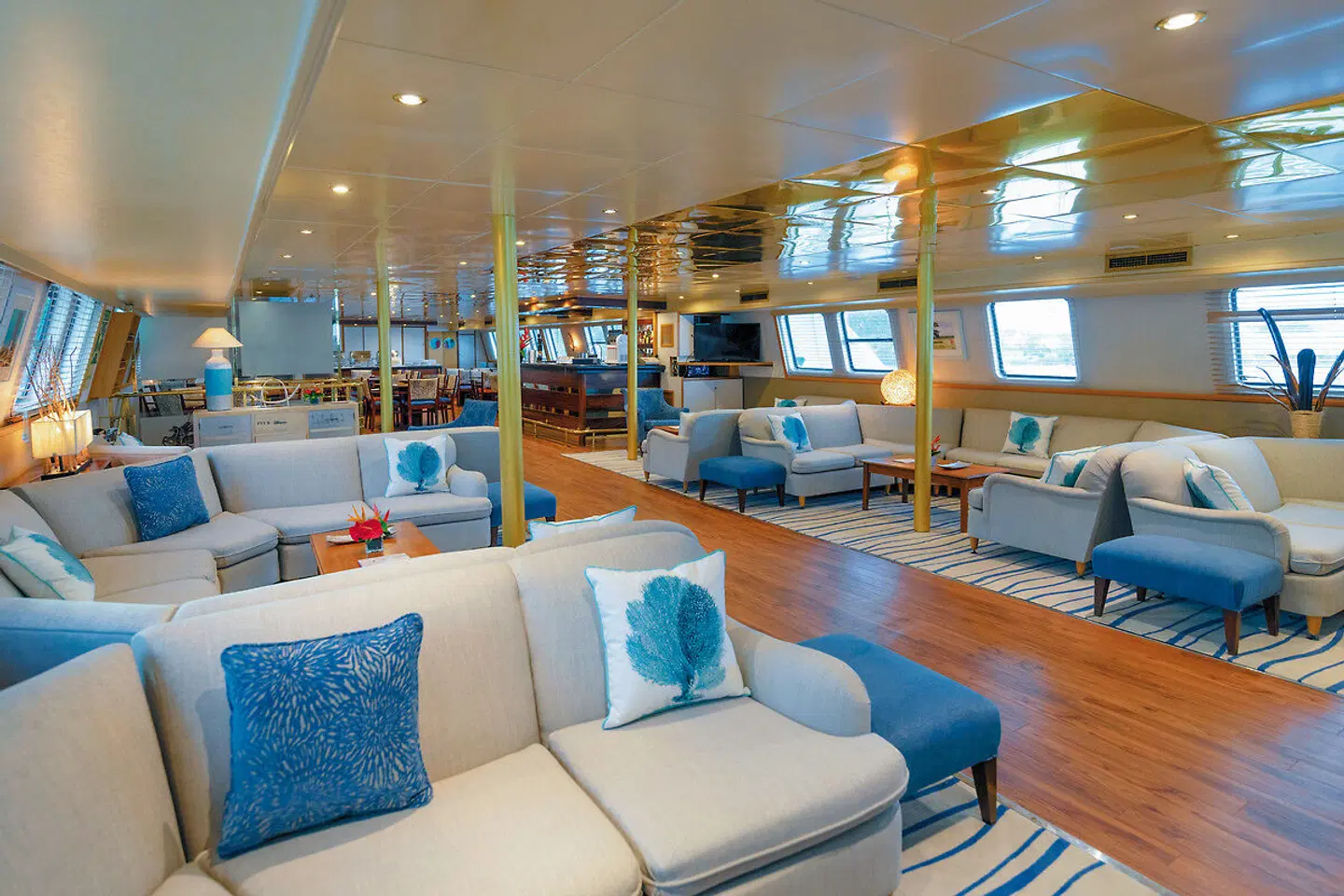 Yachtkreuzfahrt M.Y. Pegasos (ab Mahé/bis Praslin) LOUNGE_LOBBY