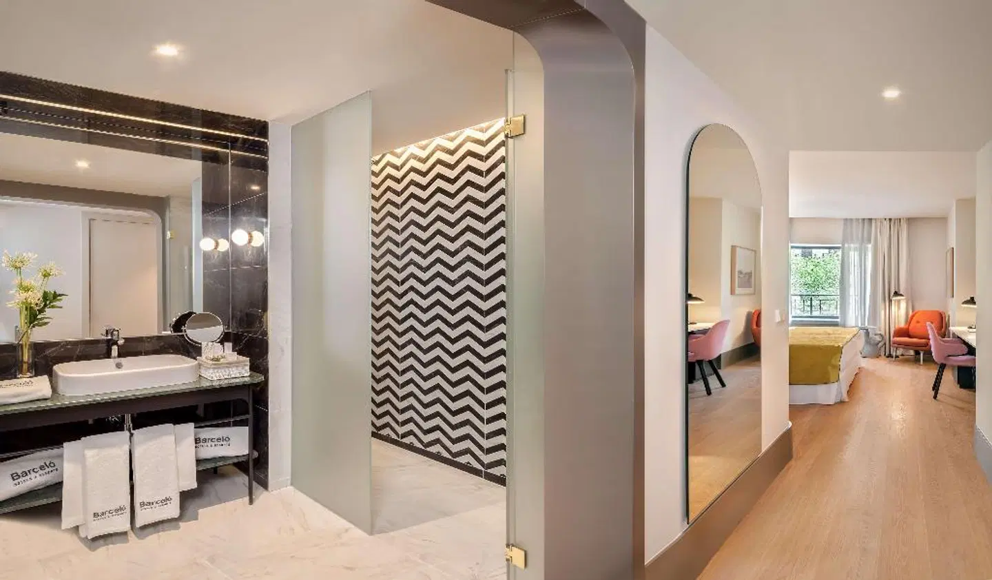 Barceló Torre de Madrid Badezimmer