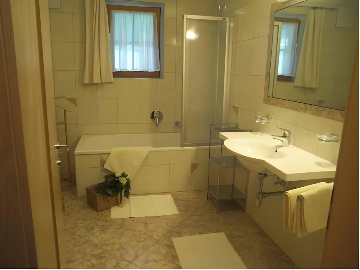 Ferienhof Schöne Aussicht Badezimmer