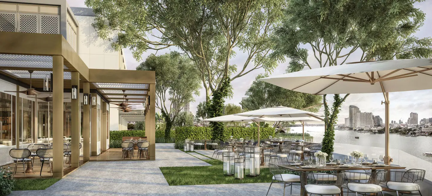 Capella Bangkok Garten