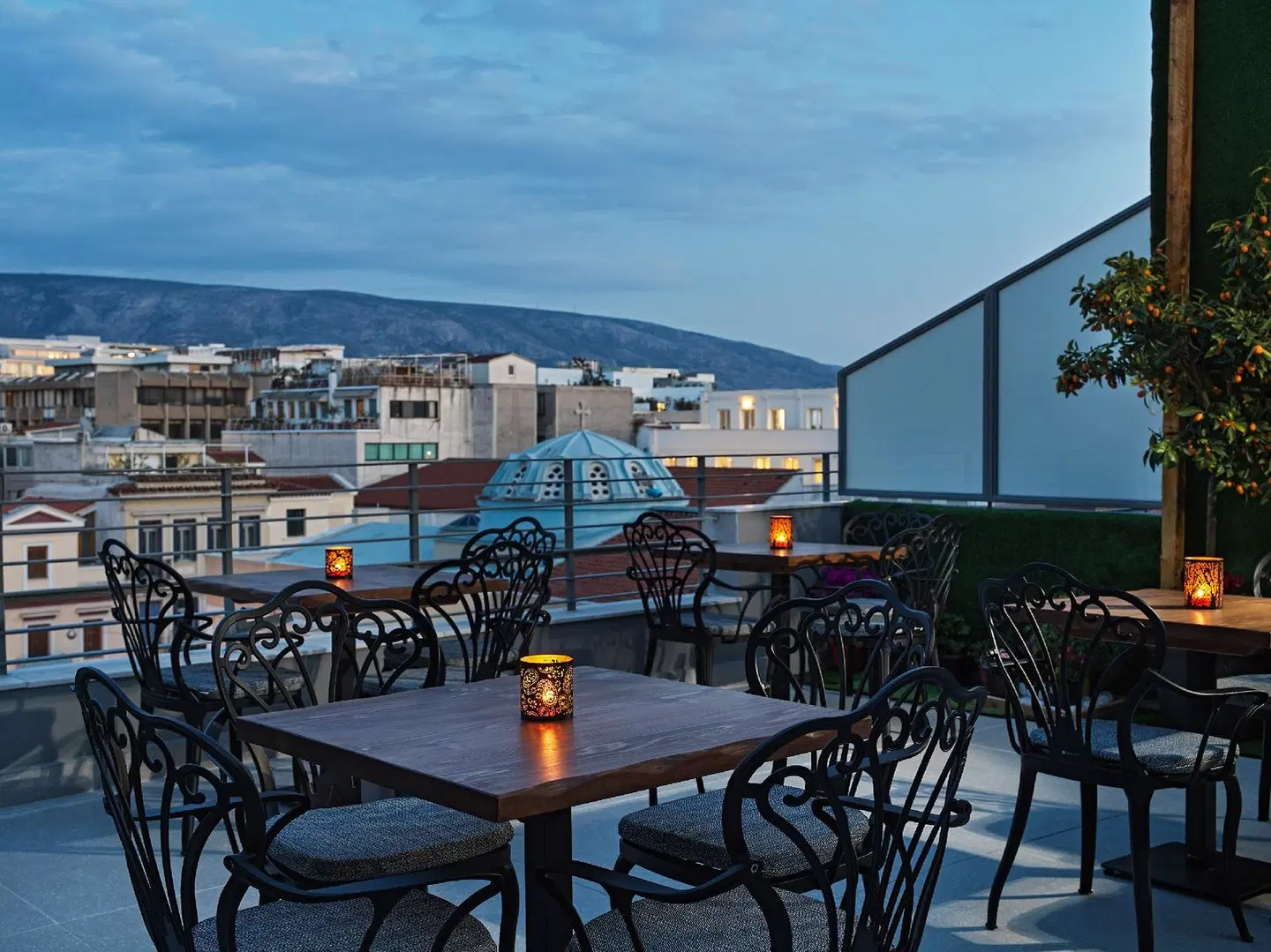 Athens City View Urban Suites Terrasse
