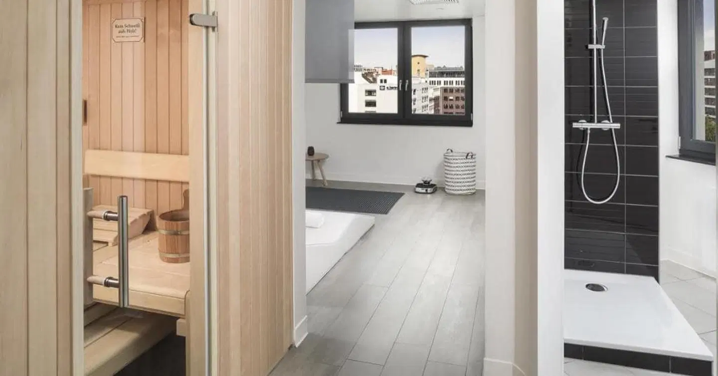 INNSiDE Hamburg Hafen Badezimmer