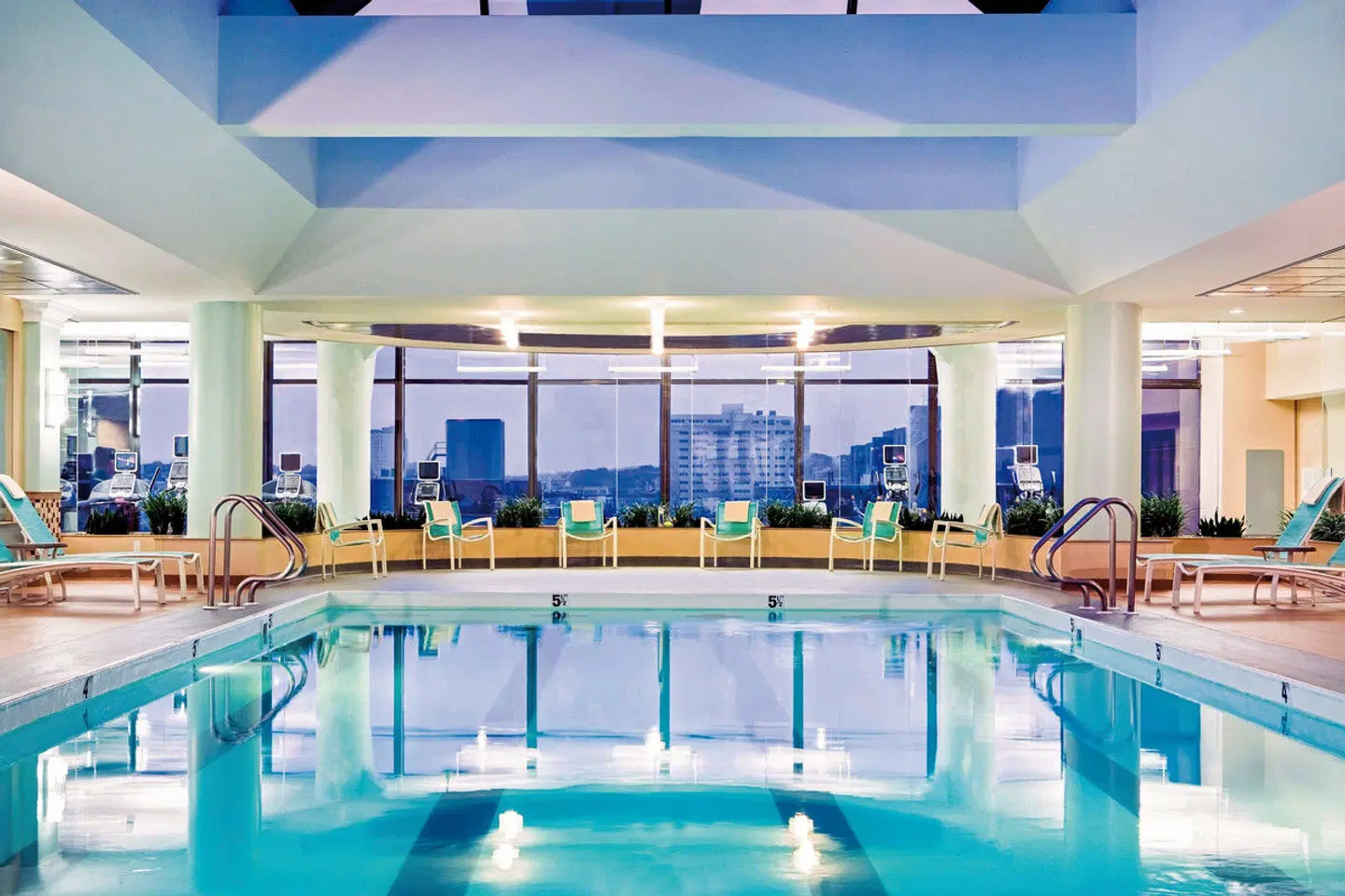 Boston Marriott Copley Place Hallenbad