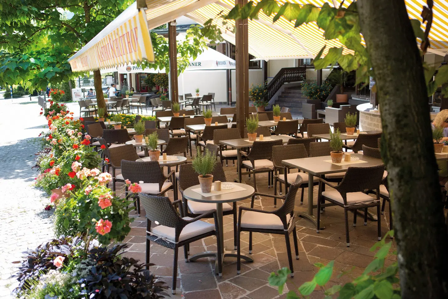 Der Schütthof Terrasse