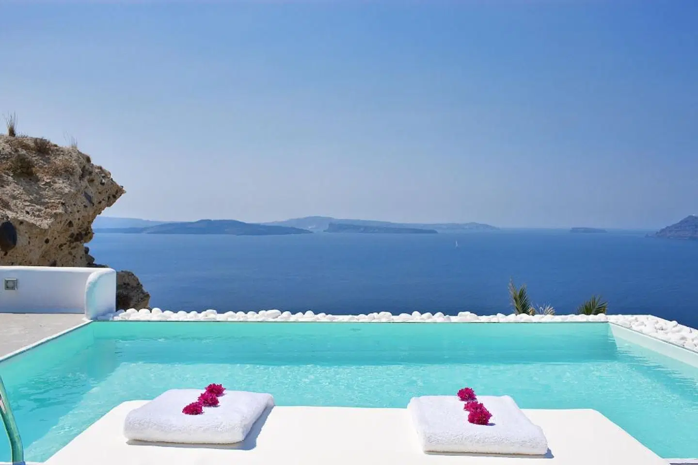 Katikies Villa Santorini Strand