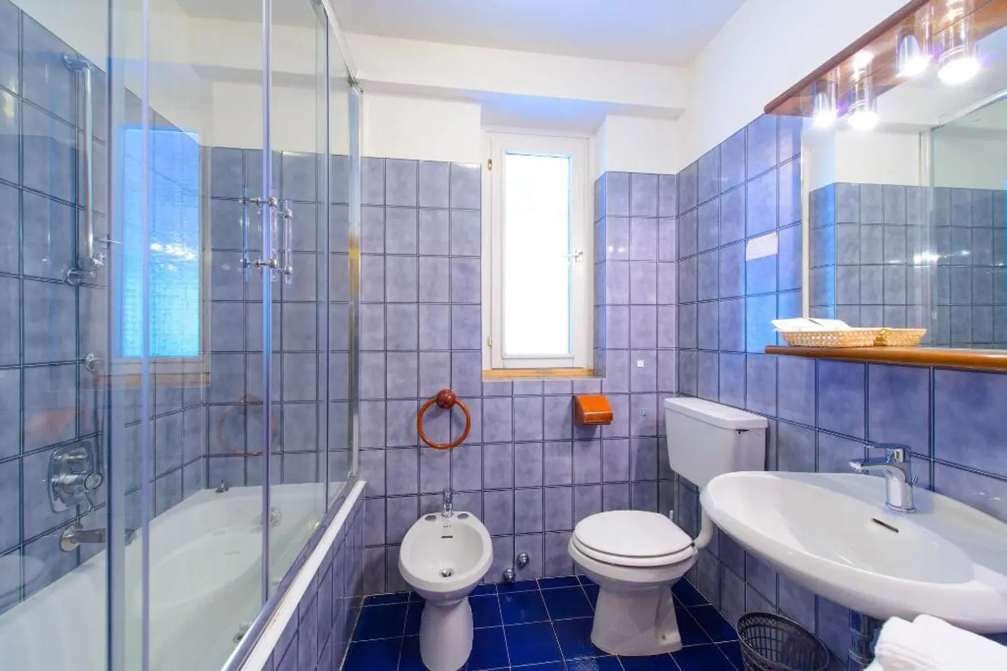 Park Hotel Faloria Badezimmer