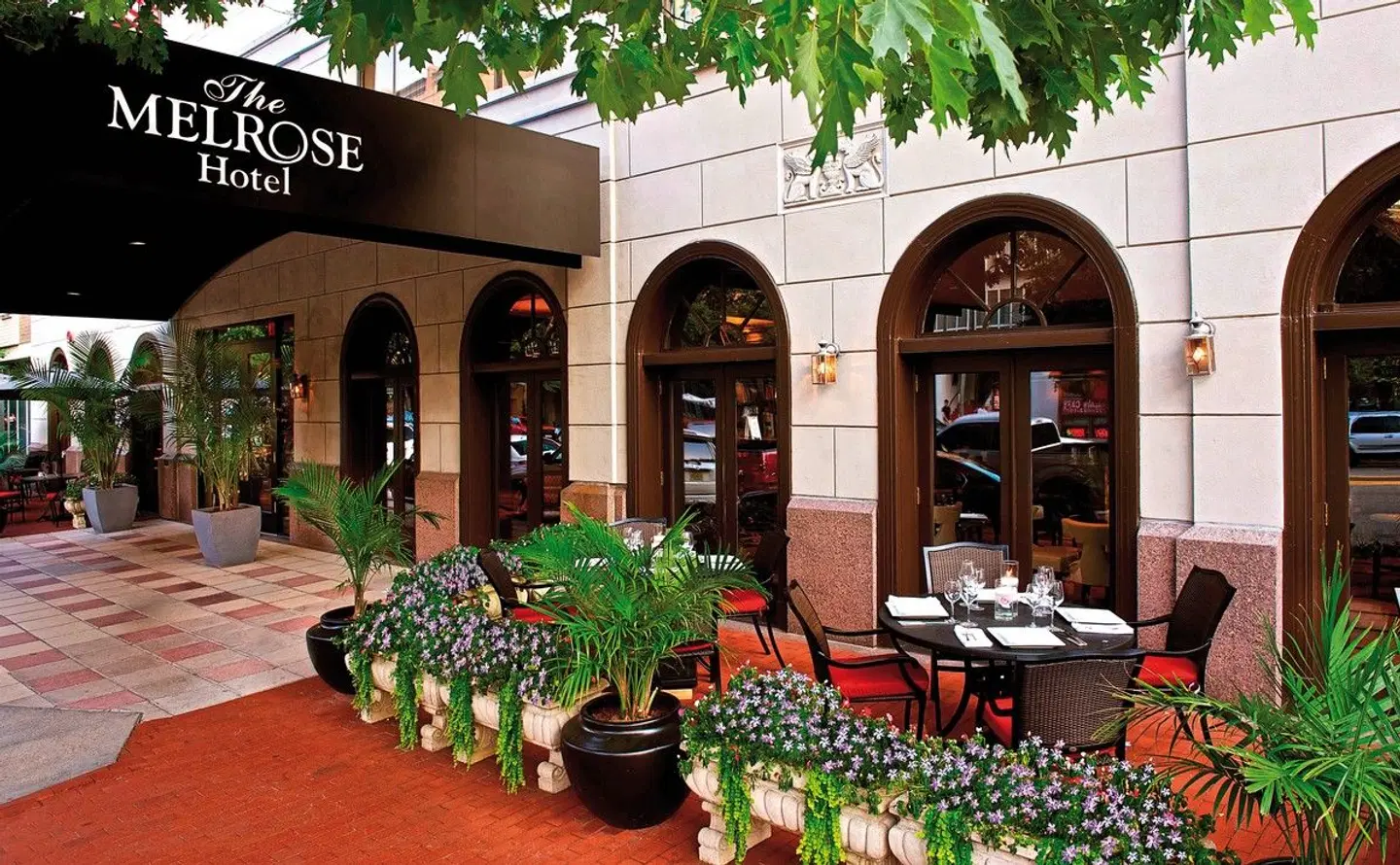 The Melrose Georgetown Hotel Garten
