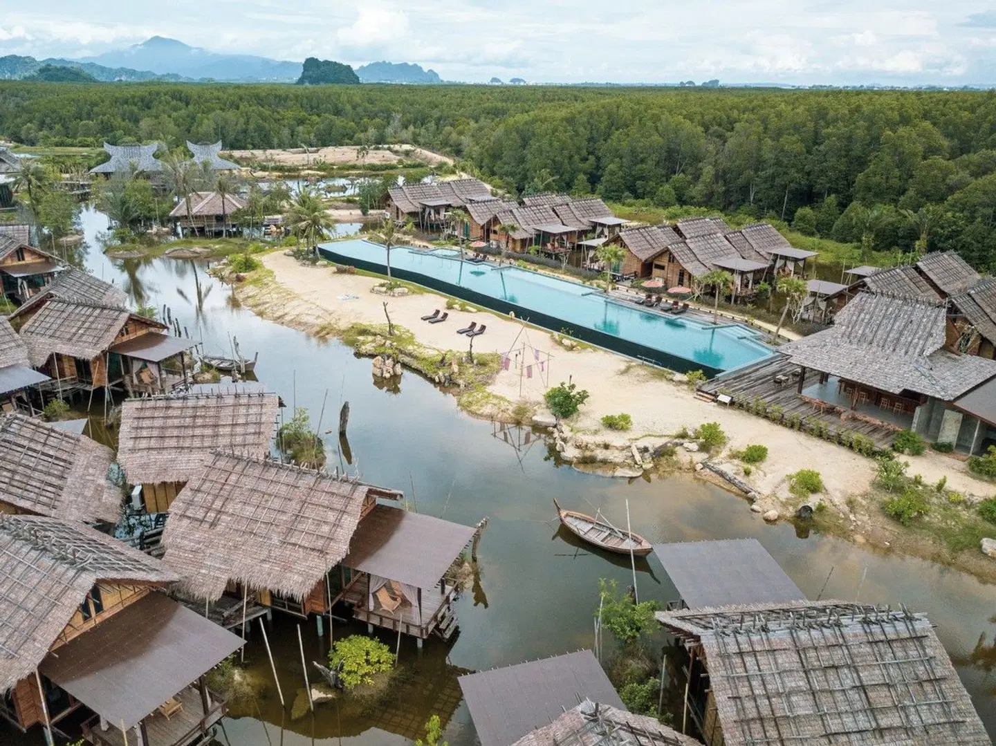 Venice Krabi Villa Resort Terrasse