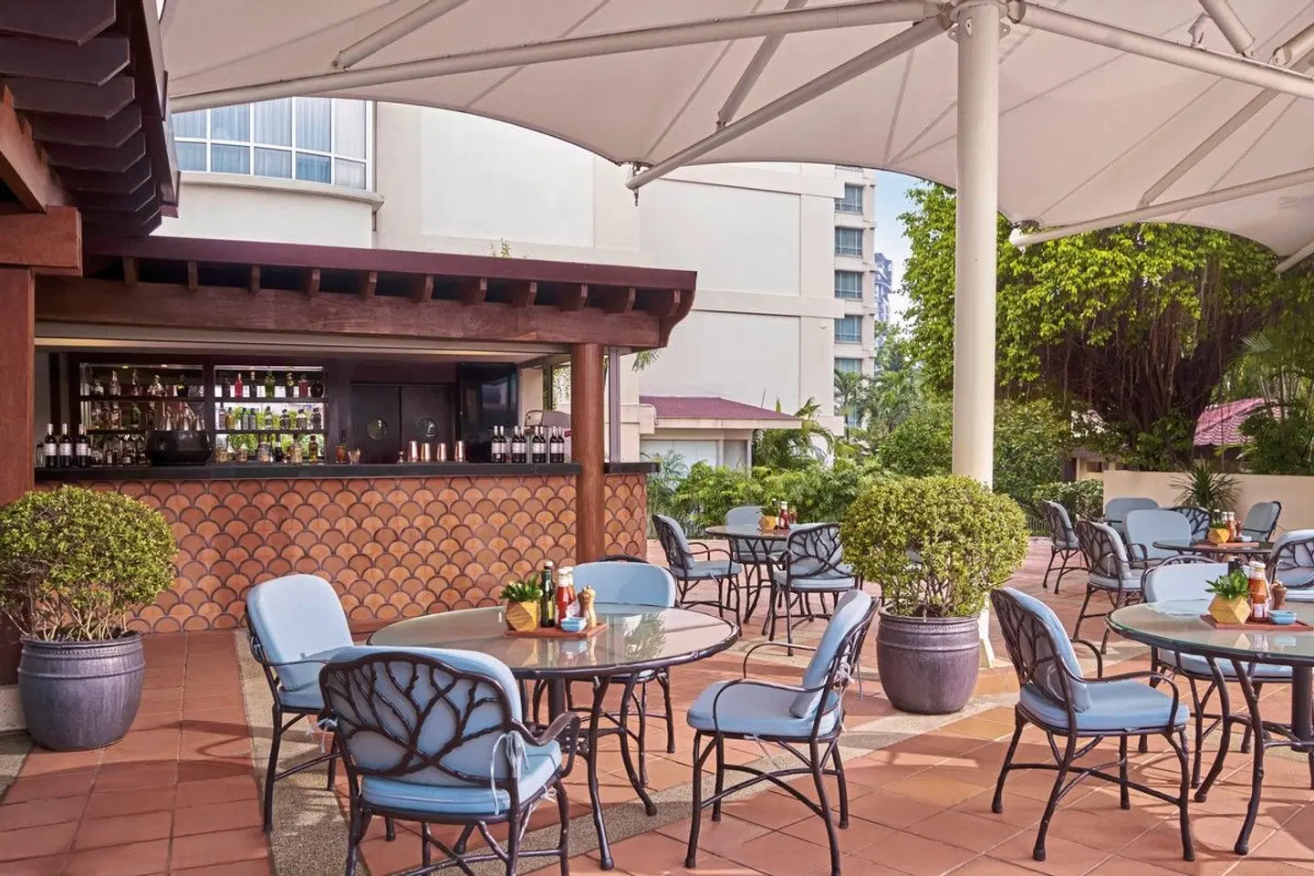 New World Saigon Hotel Terrasse