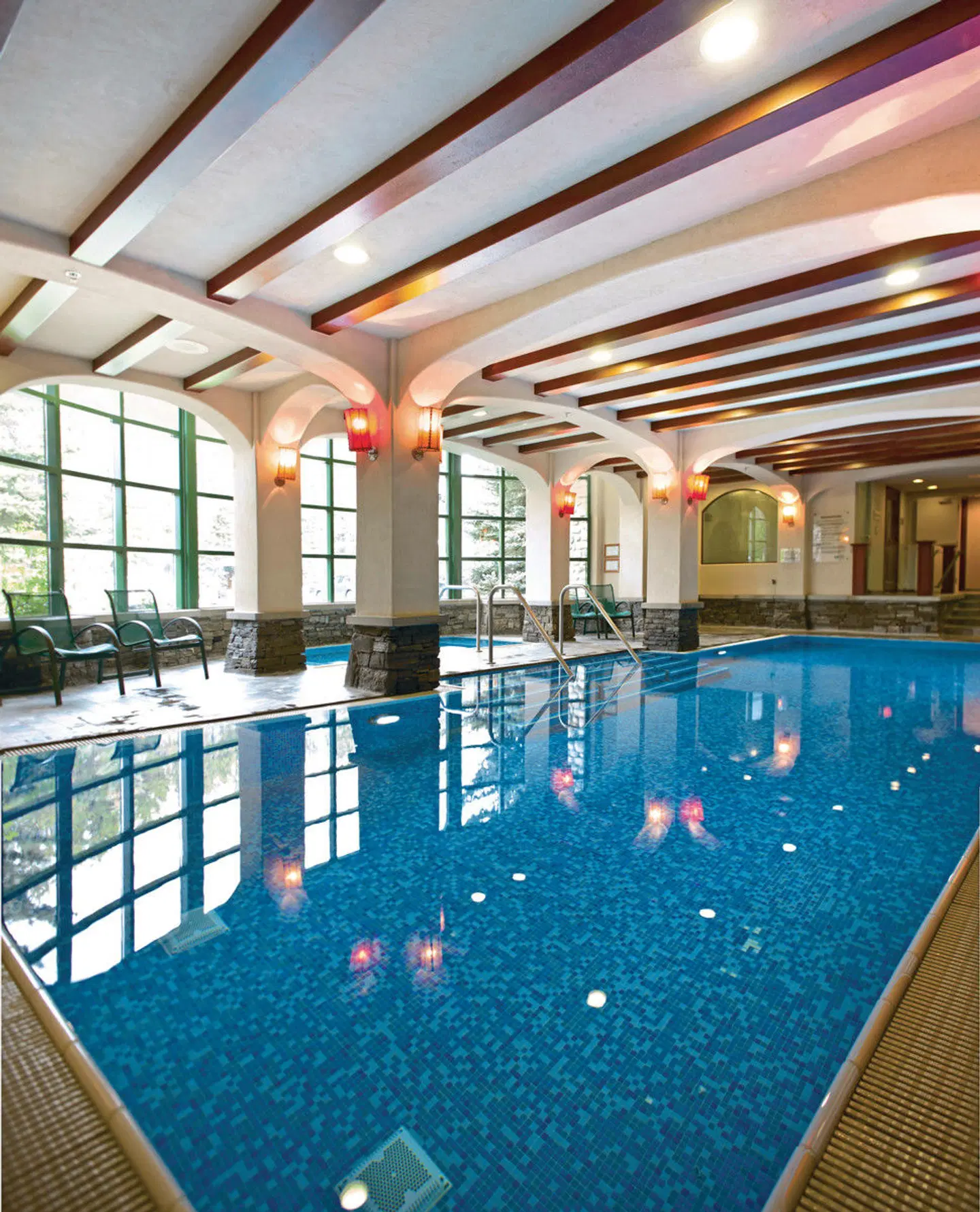 Post Hotel & Spa Hallenbad