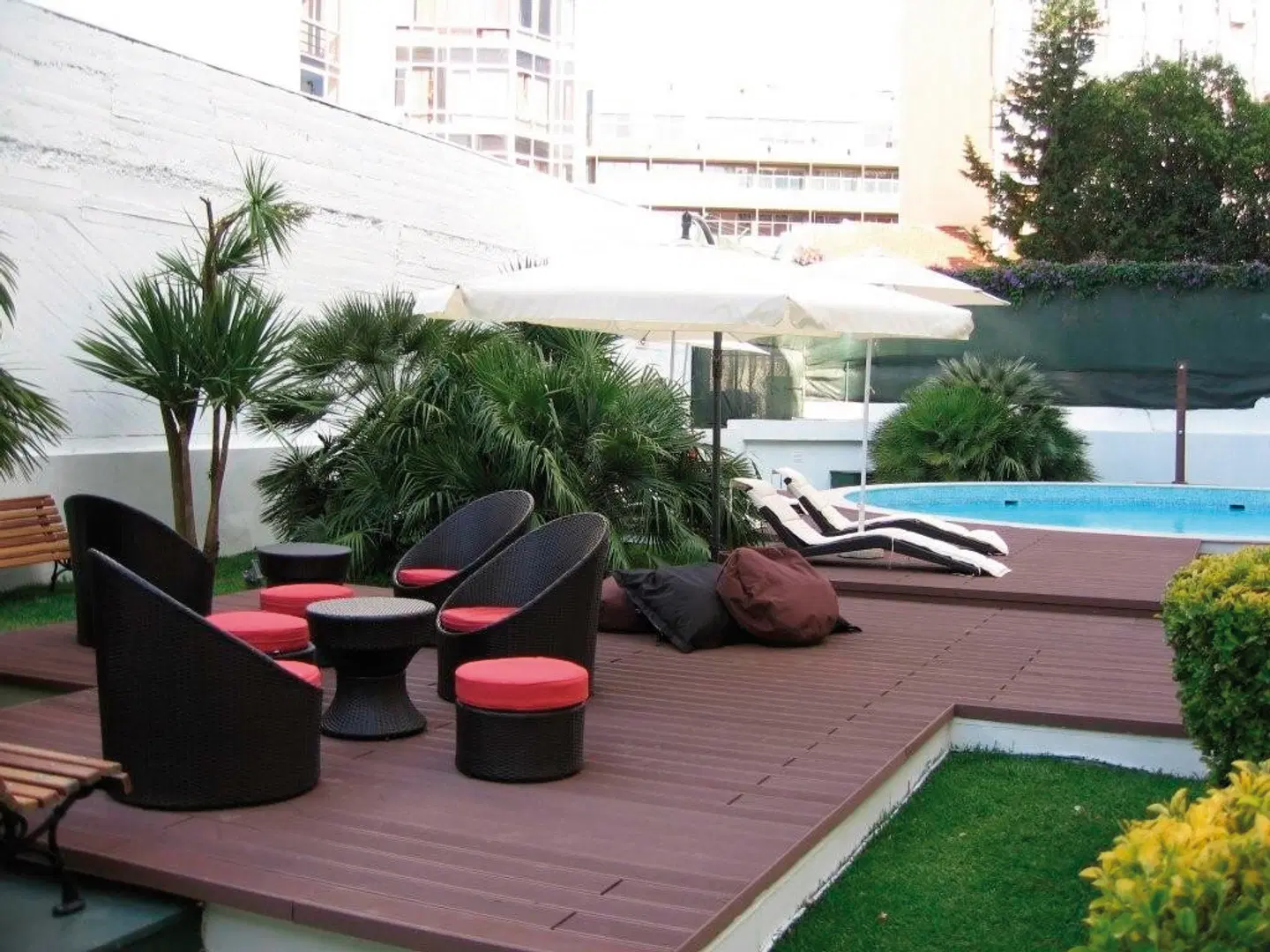 Legendary Lisboa Suites Terrasse