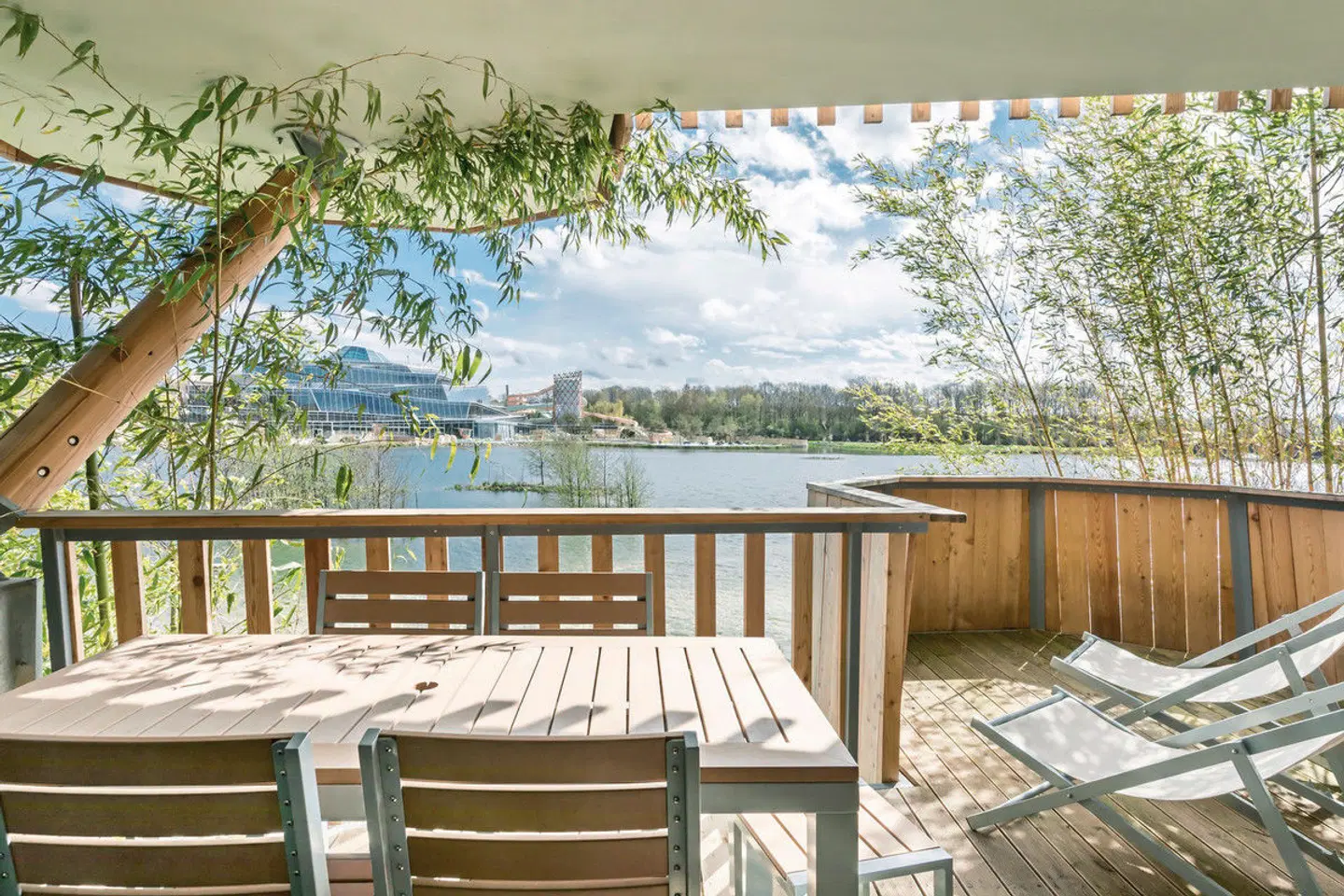 Center Parcs Villages Nature Paris Terrasse