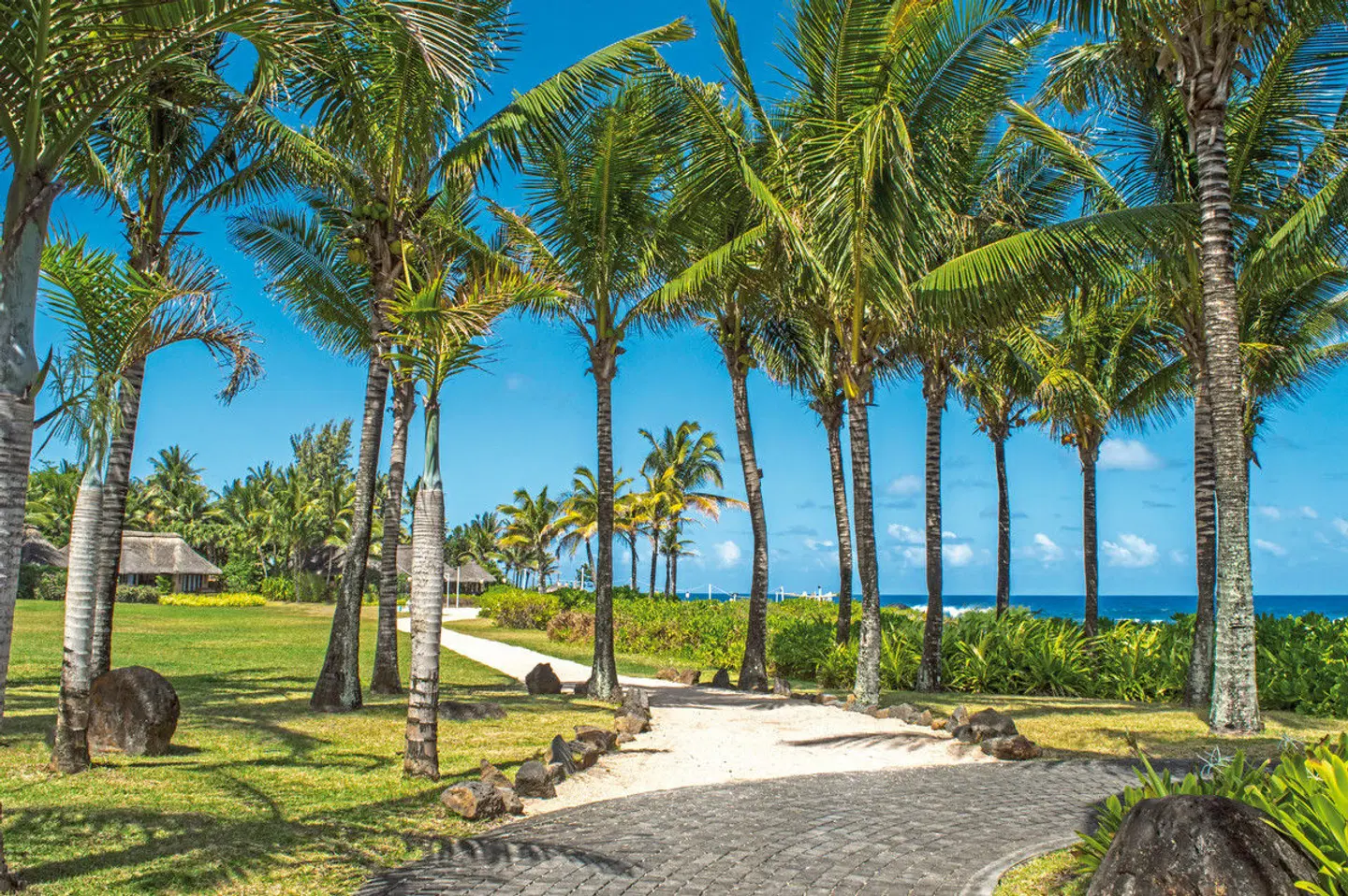 Shanti Maurice Resort & Spa Garten