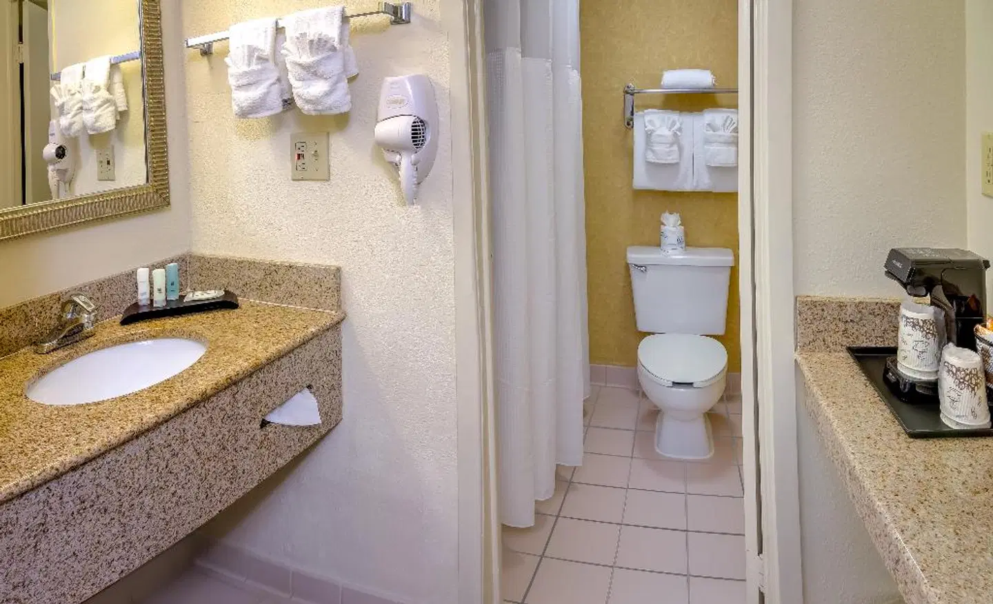 Midpointe Hotel by Rosen Hotels & Resorts Badezimmer