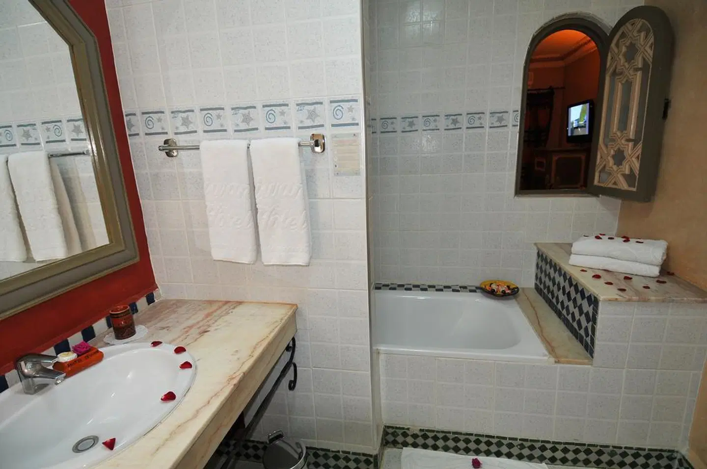 Diwane Hotel & Spa Marrakech Badezimmer