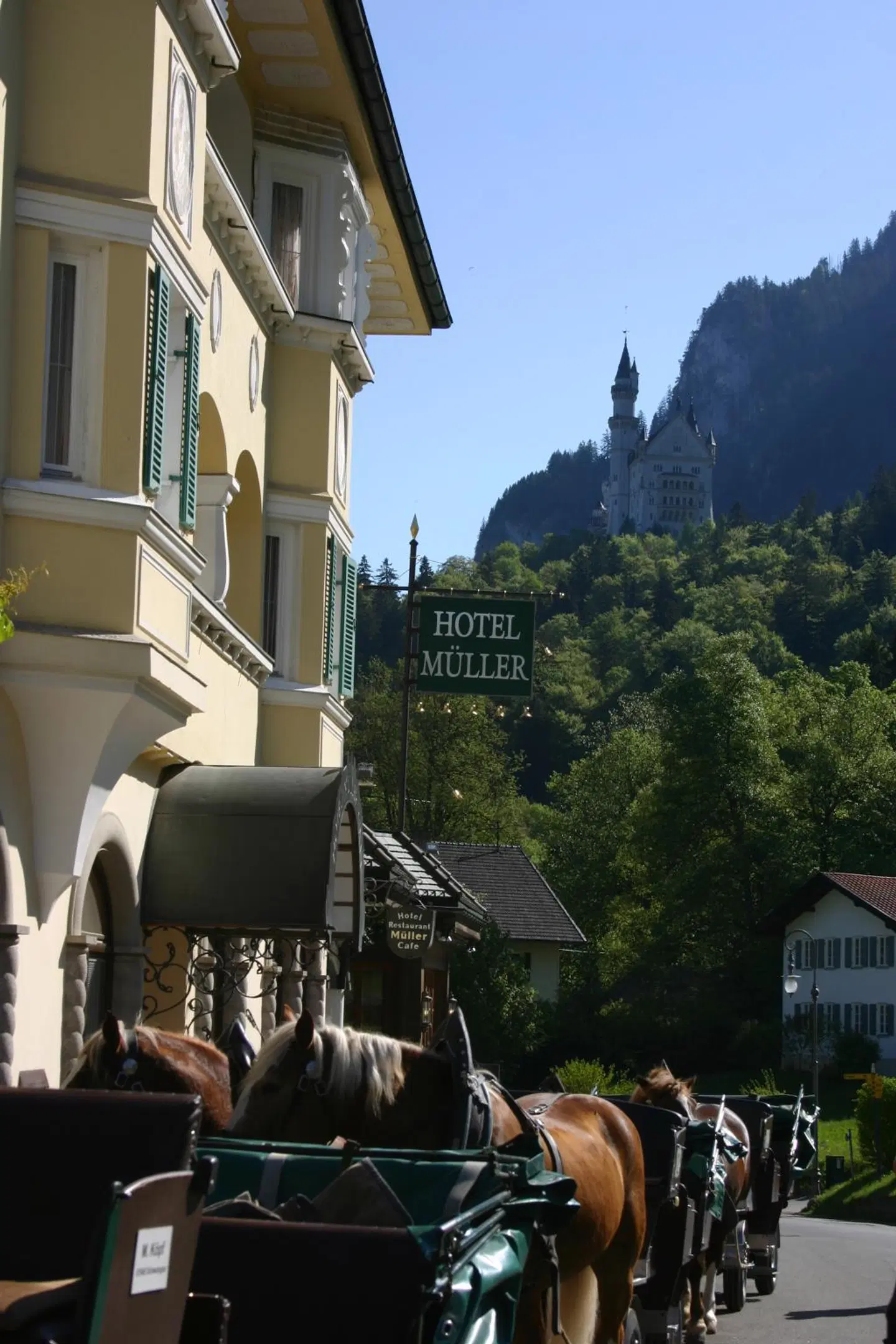 Hotel Müller Hohenschwangau Terrasse