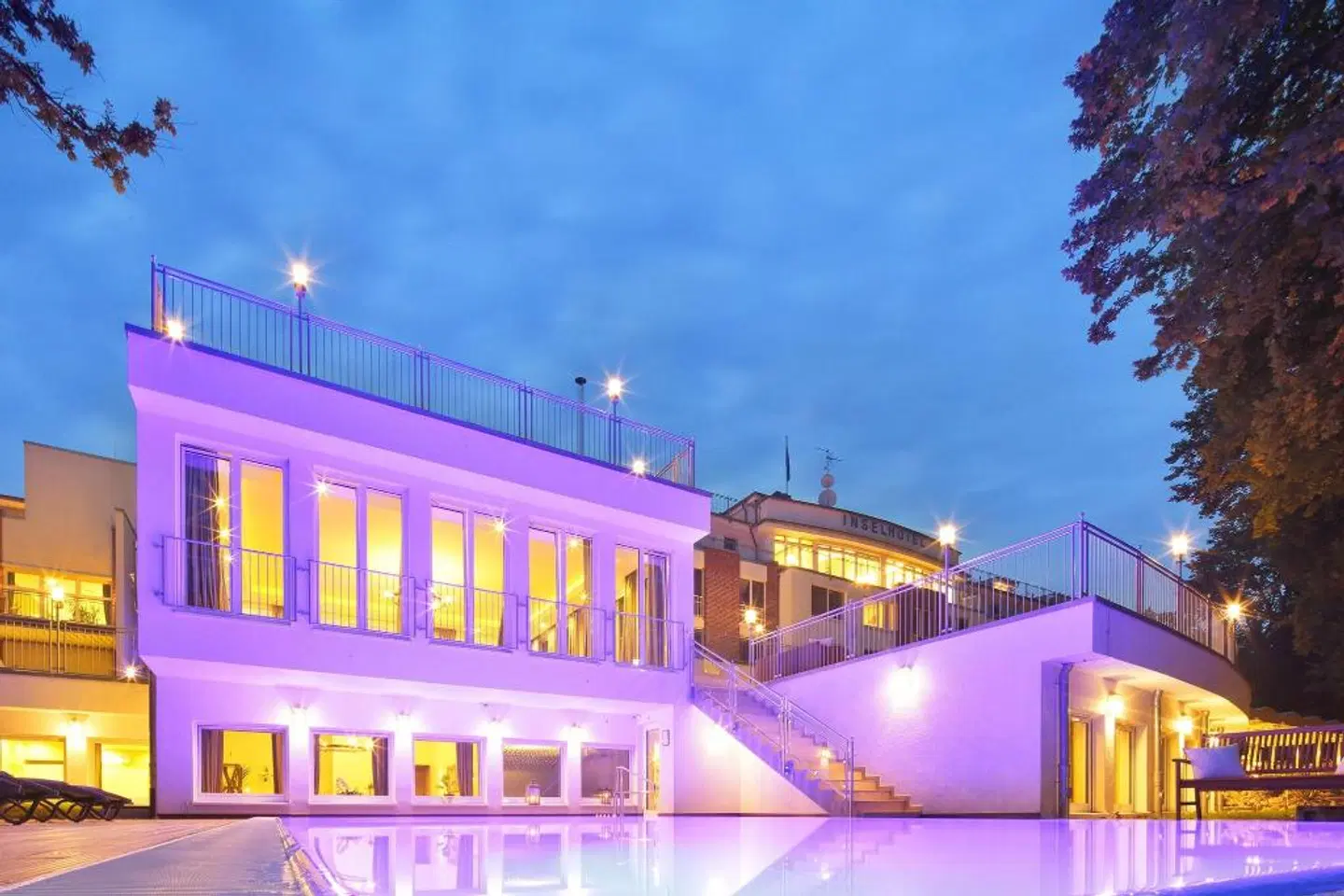 Inselhotel Potsdam-Hermannswerder Terrasse