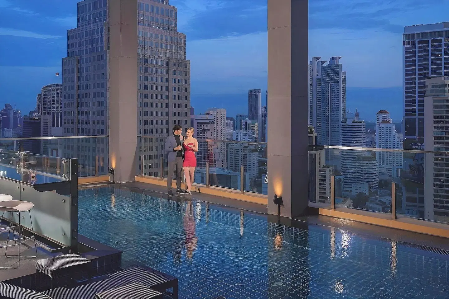 Solaria Nishitetsu Hotel Bangkok Hallenbad