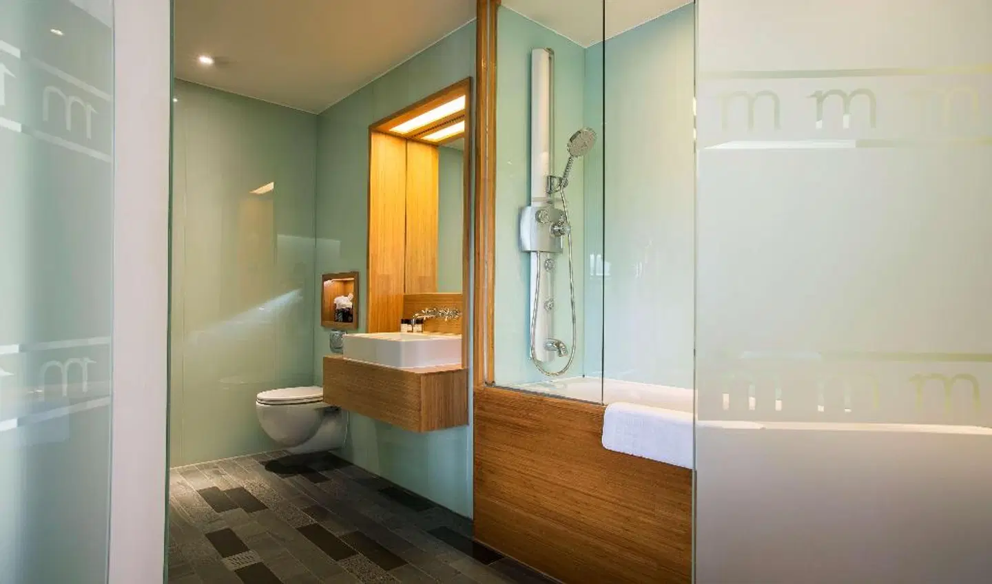 Hotel Megaro Badezimmer