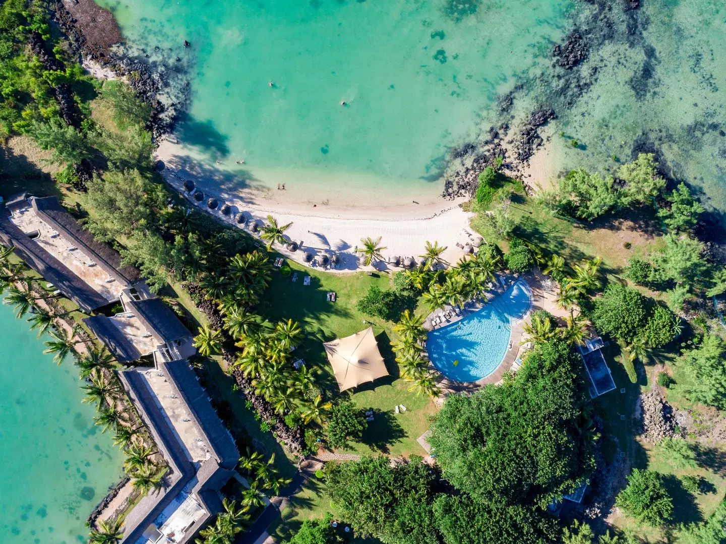 LUX* Grand Gaube, Mauritius Strand