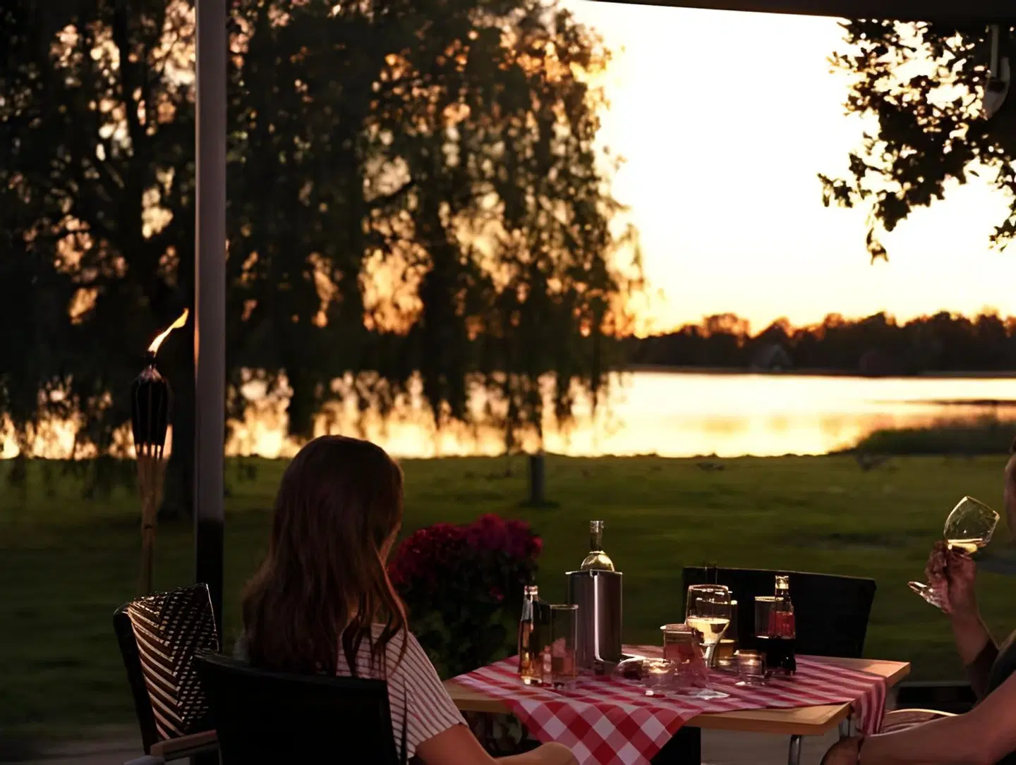 Strandhaus am Inselsee Terrasse
