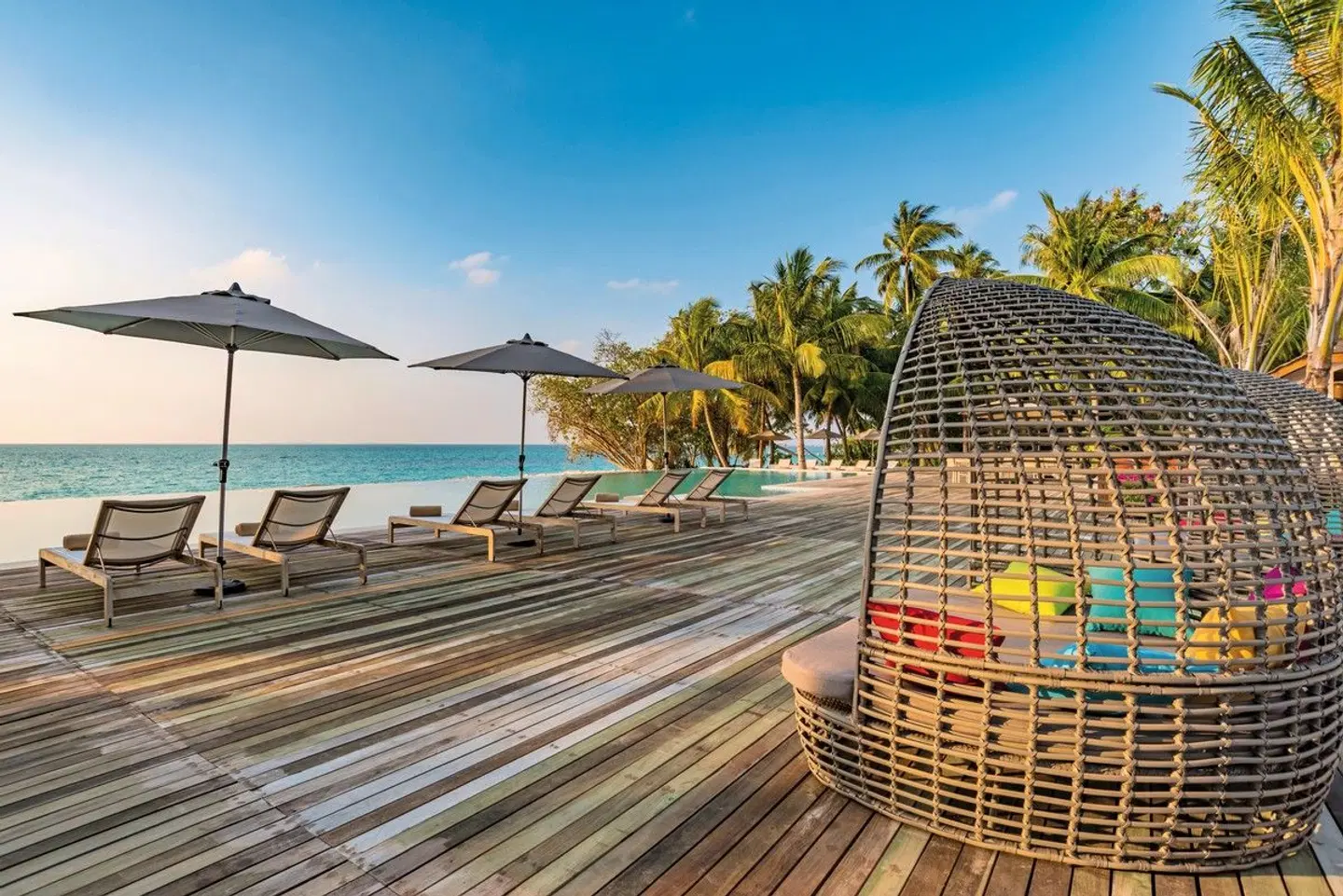 Fiyavalhu Maldives Terrasse