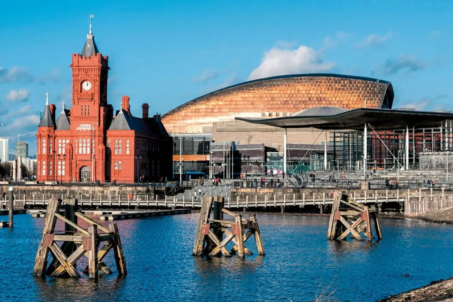 Faszinierendes Wales Terrasse