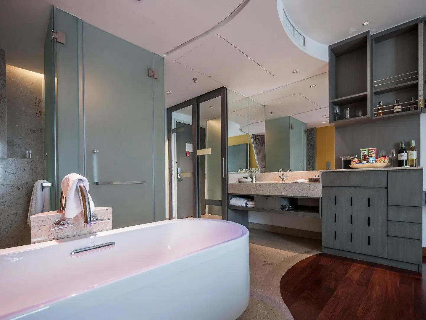 LIT Bangkok Hotel Badezimmer