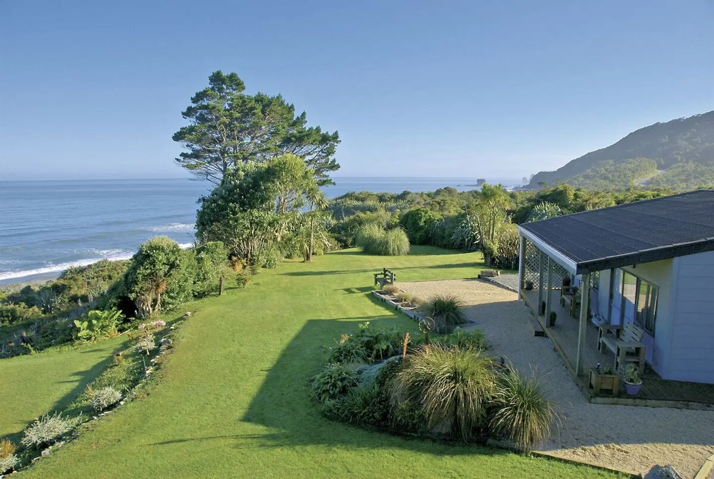 Zu Hause in Neuseeland ab Christchurch Garten