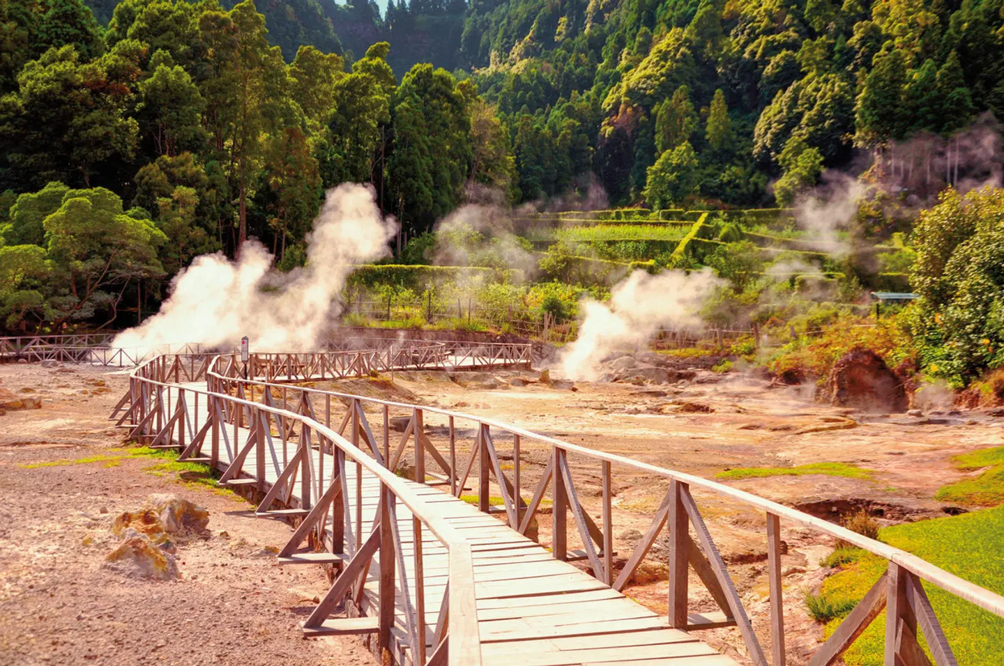 São Miguel - Die Grüne Insel der Azoren Terrasse