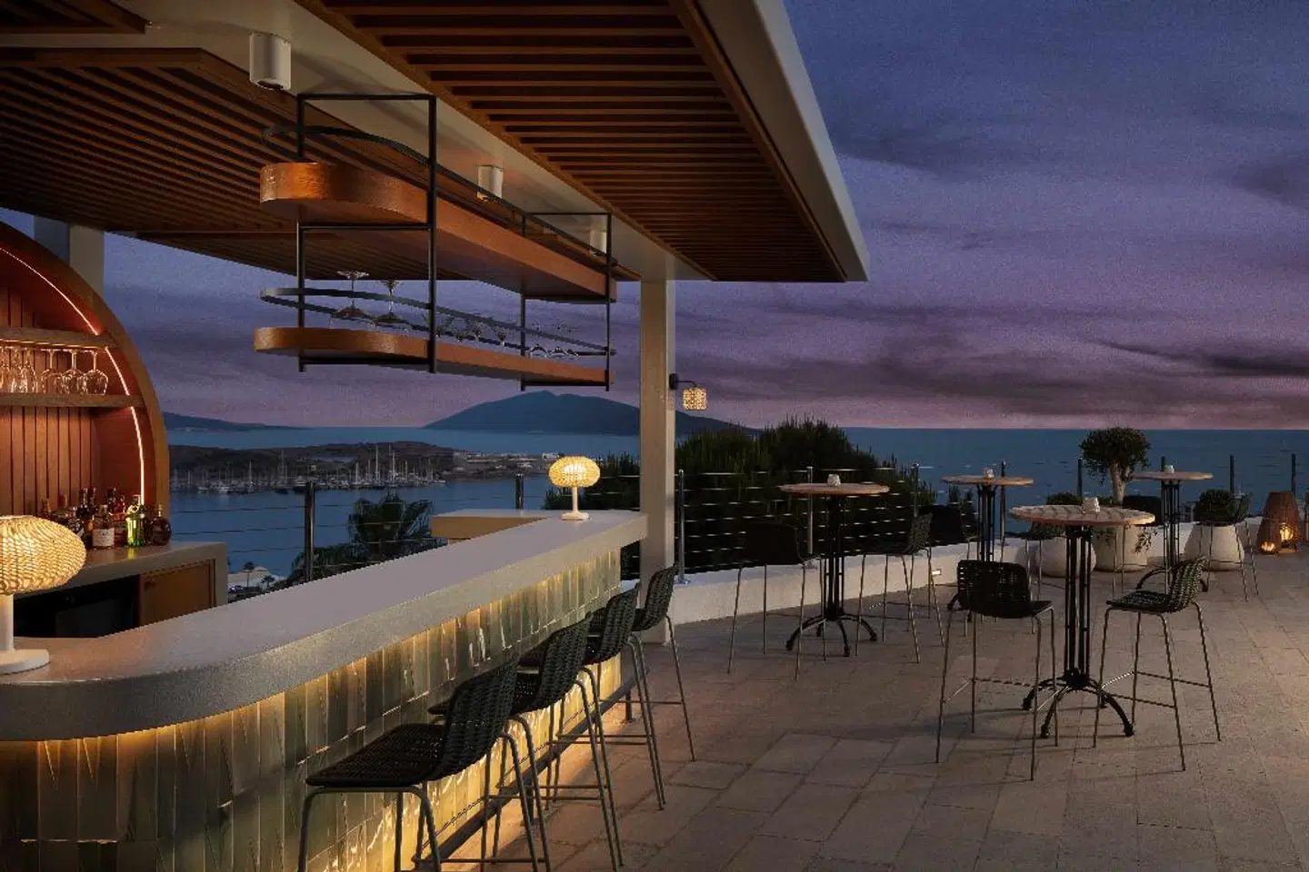 Doria Hotel Bodrum Terrasse