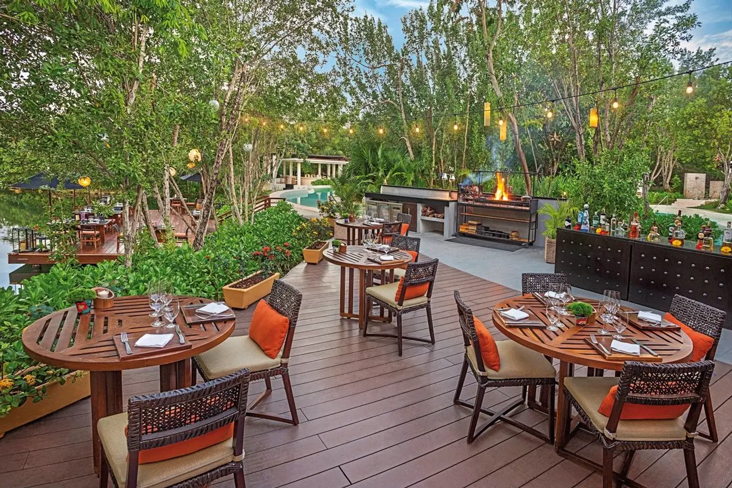 Banyan Tree Mayakoba Terrasse