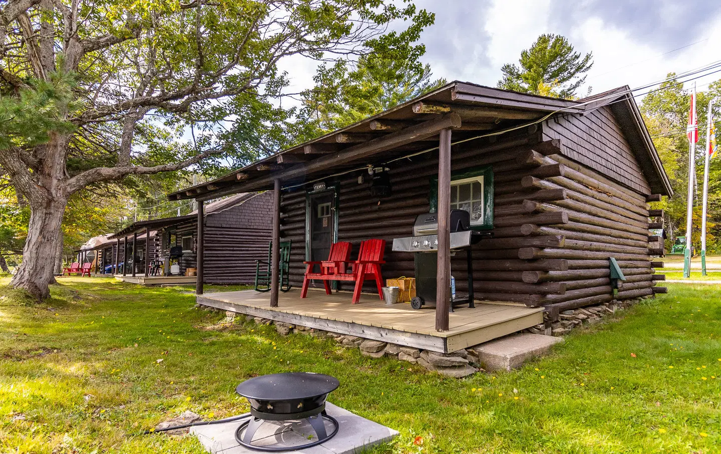 Pond's Resort on the Miramichi Garten