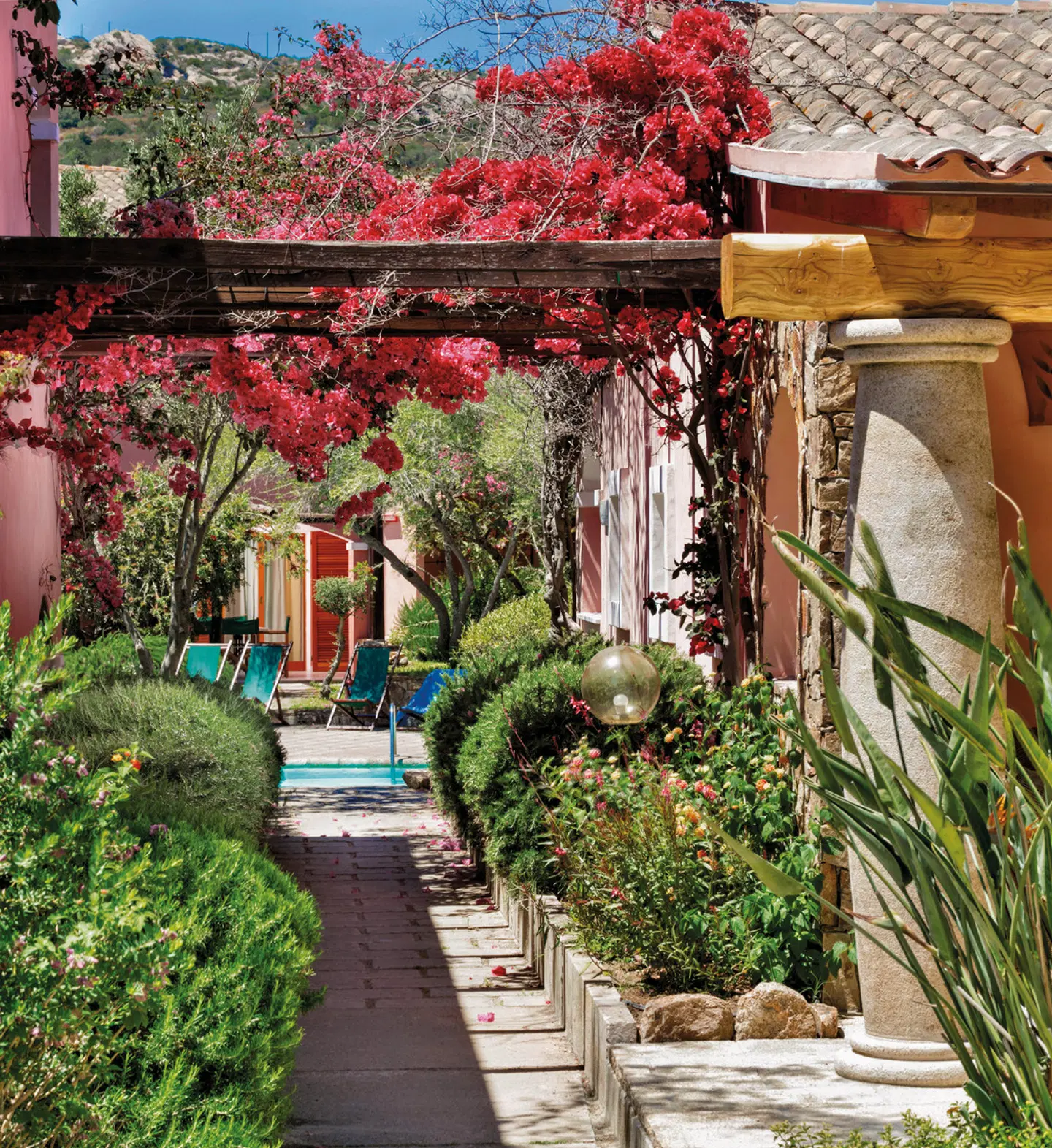 Residence Cala di Falco Terrasse