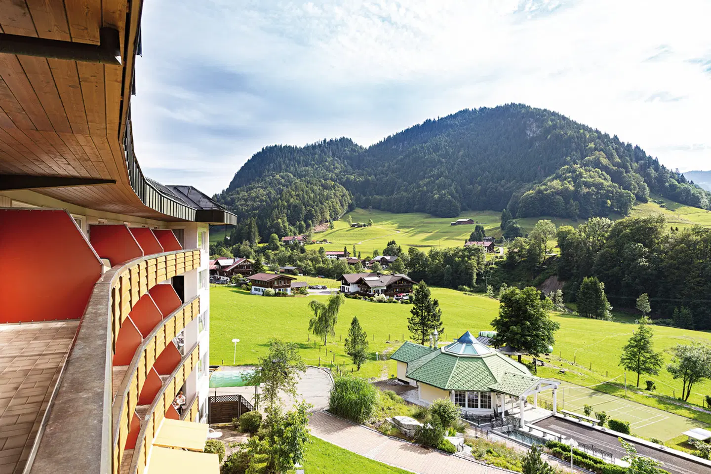 Alpenhotel Oberstdorf - ein Rovell Hotel Garten