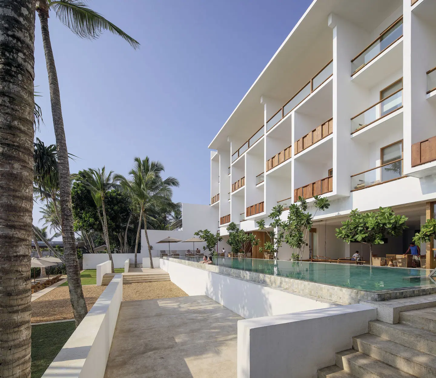 Riff Hikkaduwa Terrasse