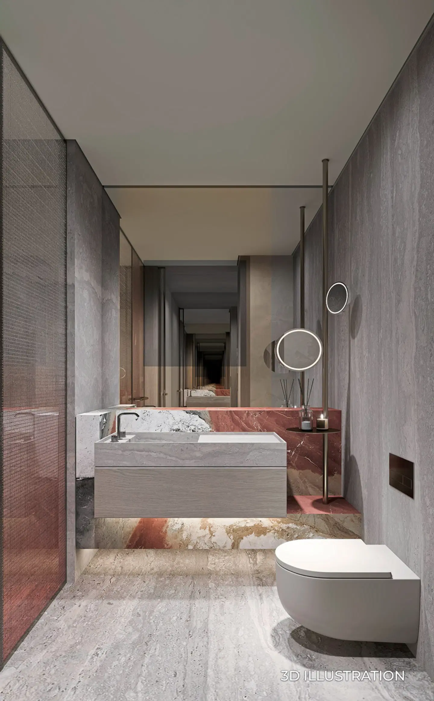 Voyage Kundu Badezimmer