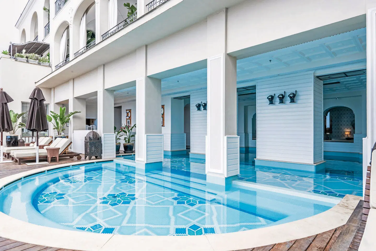 Capri Tiberio Palace Hallenbad