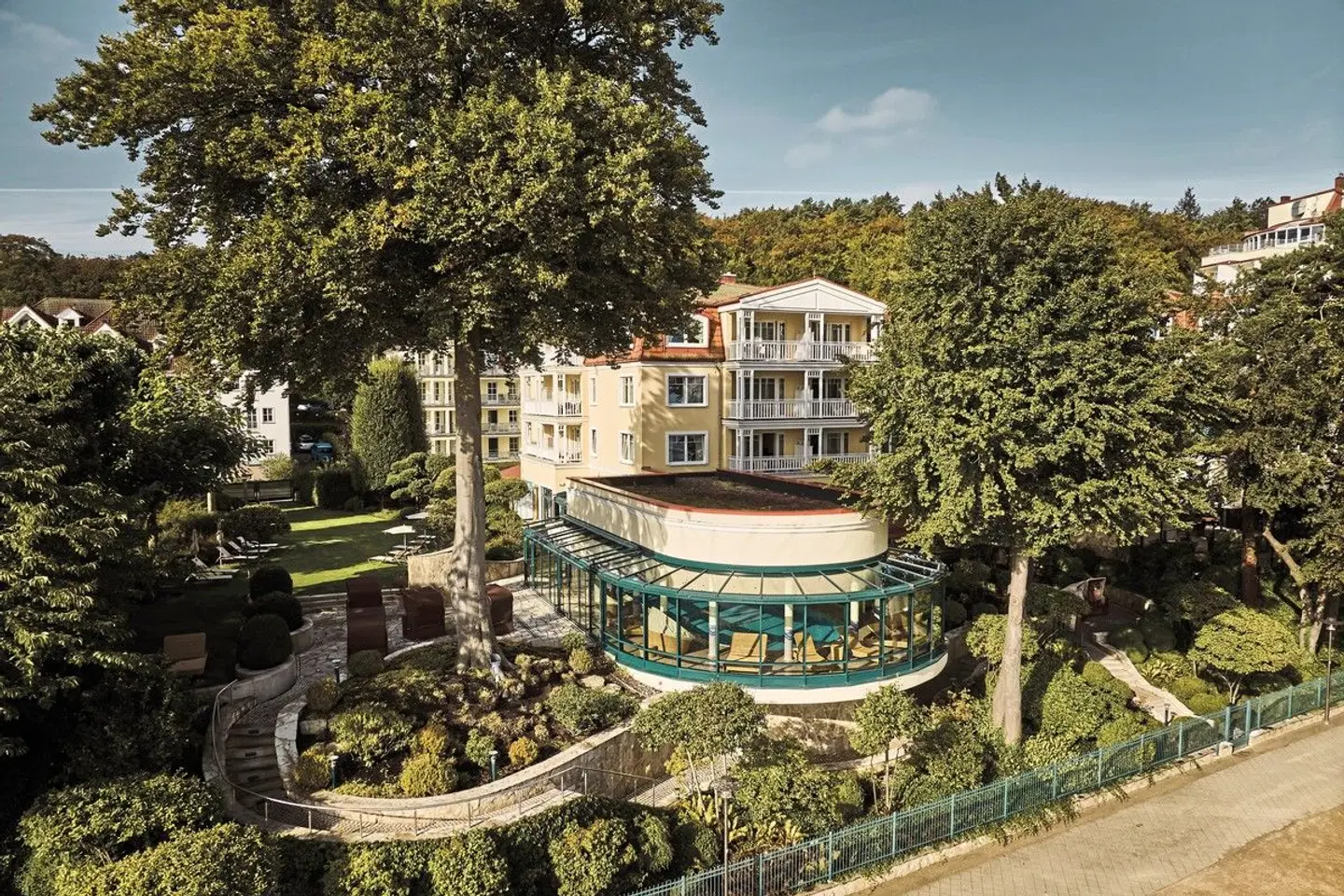 aja Strandhotel Bansin Terrasse