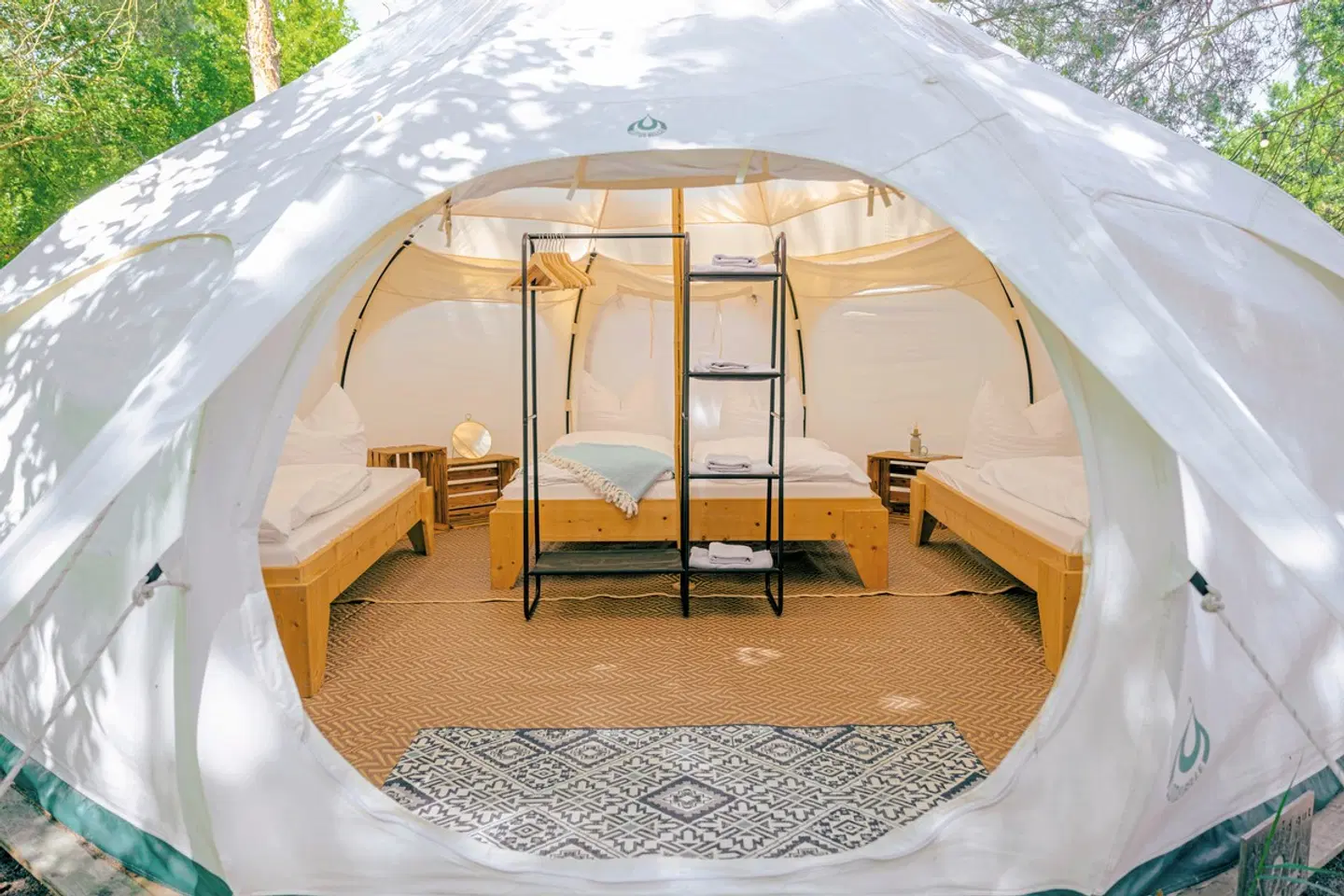 raus und gut: casel Terrasse