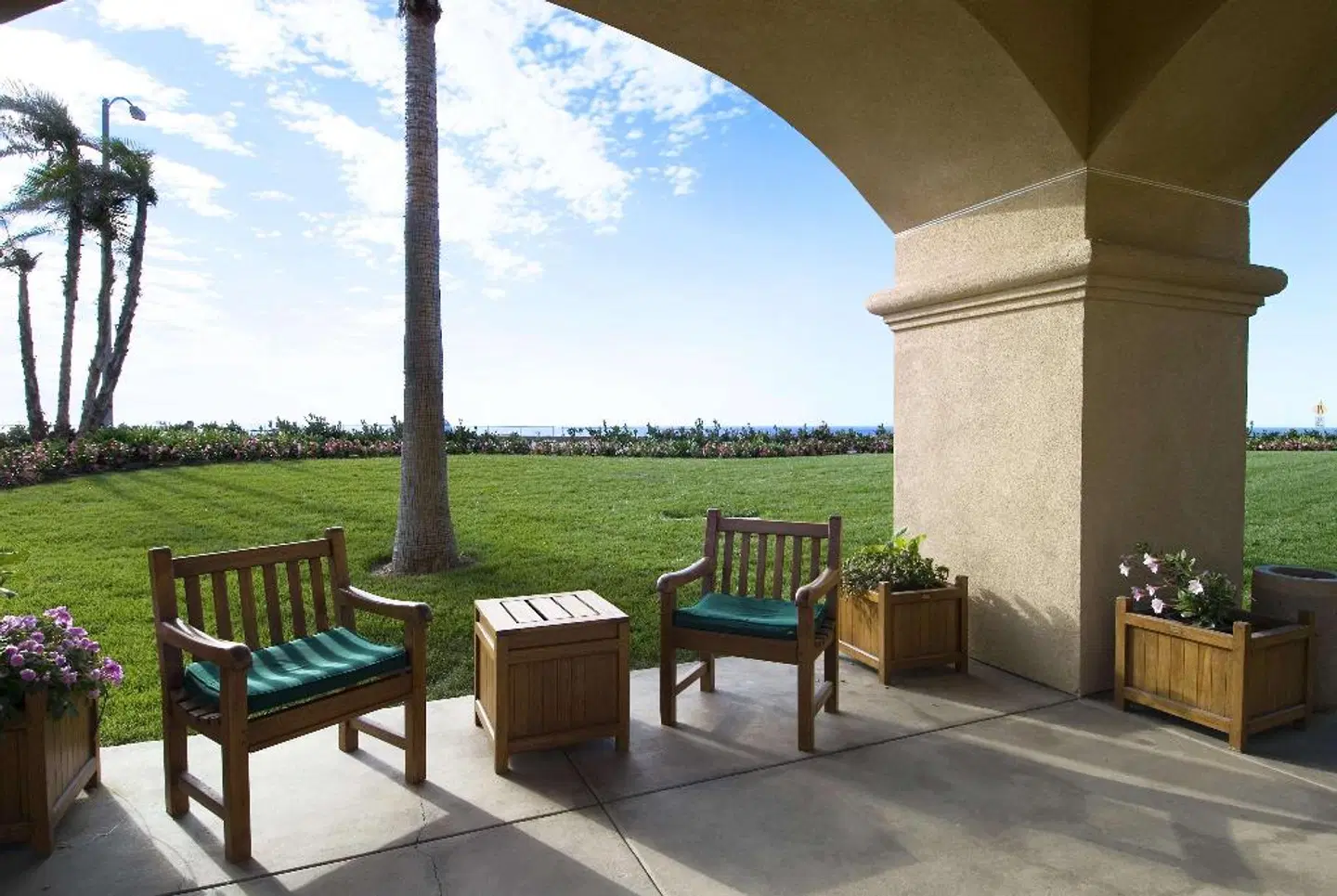 Hilton Garden Inn Carlsbad Beach Terrasse