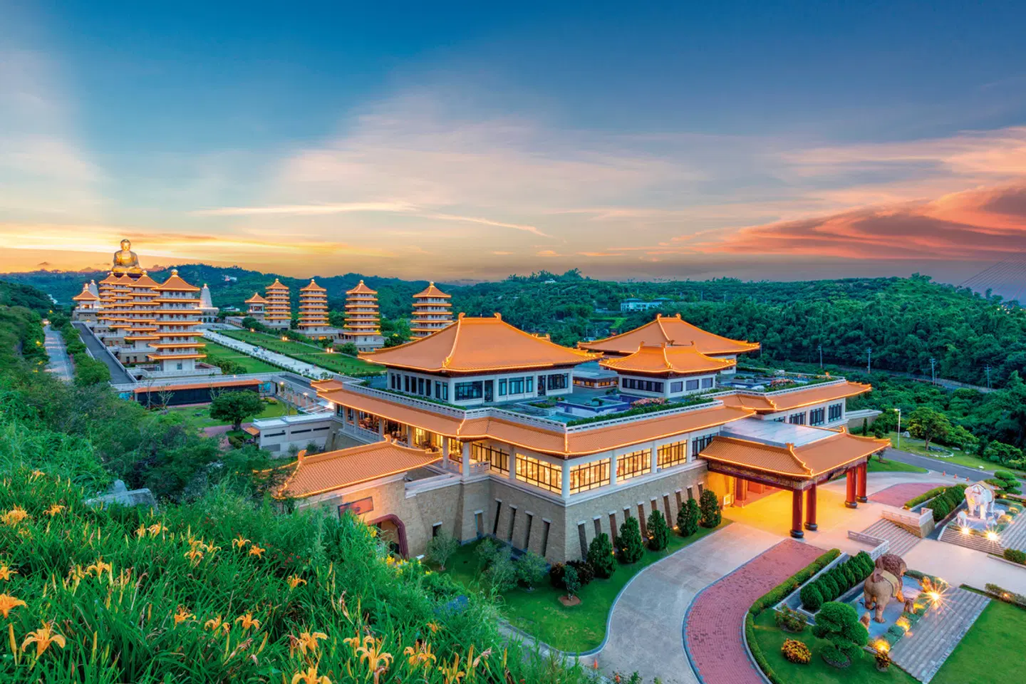 Höhepunkte Taiwans Garten