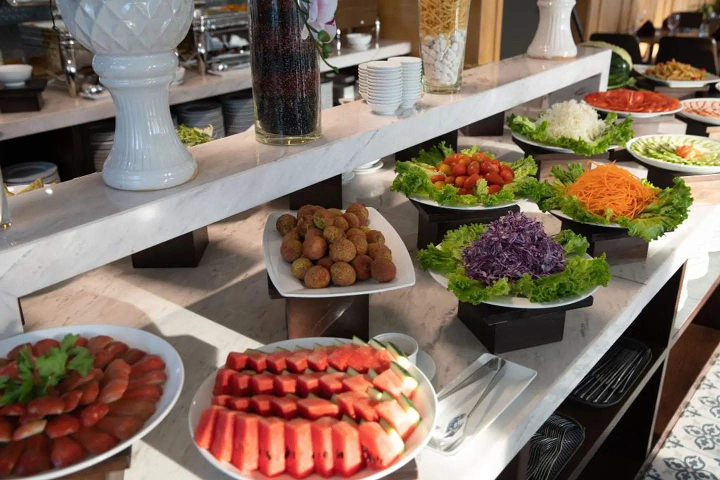 Golden Lotus Hotel Terrasse