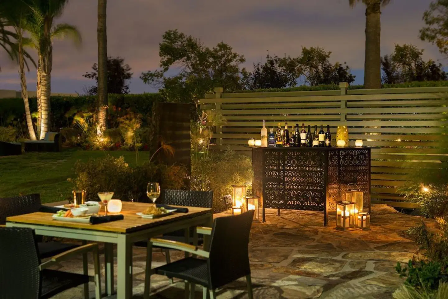 Torrance Marriott Redondo Beach Terrasse