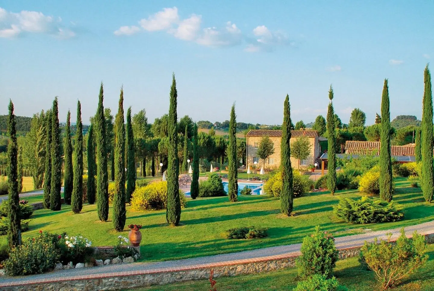 Fattoria La Sovana Garten