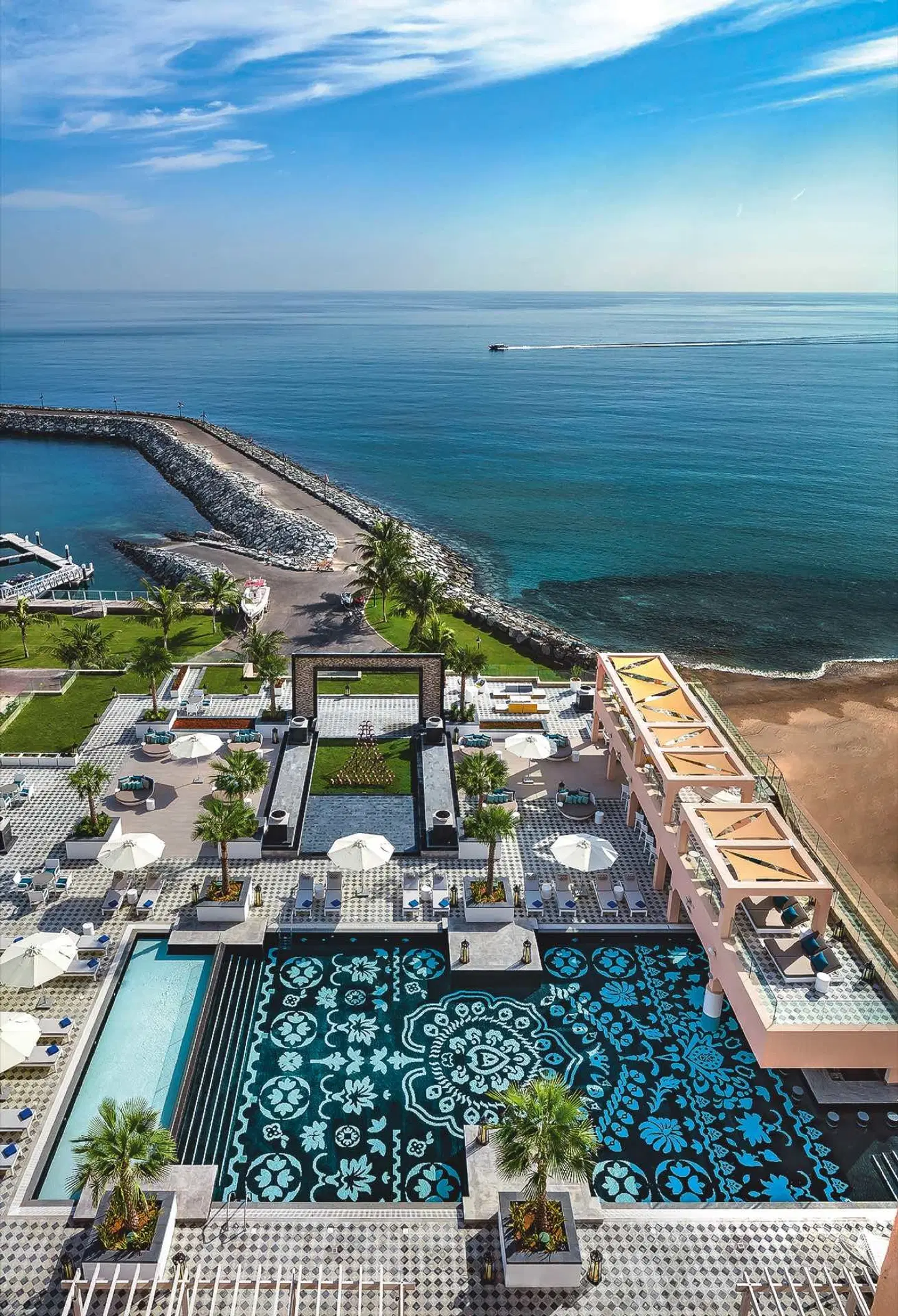 Fairmont Fujairah Beach Resort Terrasse